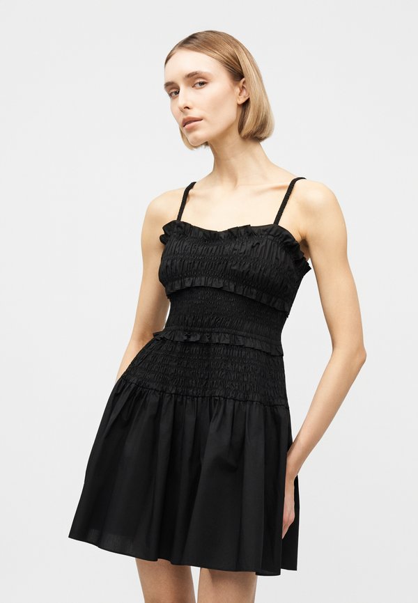 MICHAEL Michael Kors SMOCKED MINI DRESS