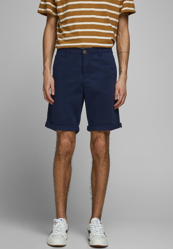 Jack & Jones JPSTBOWIE SHORTS SOLID SRT SN - Shorts - navy blazer