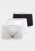 Tommy Hilfiger SIGNATURE 3 PACK - Trunks - grey heather/black/white