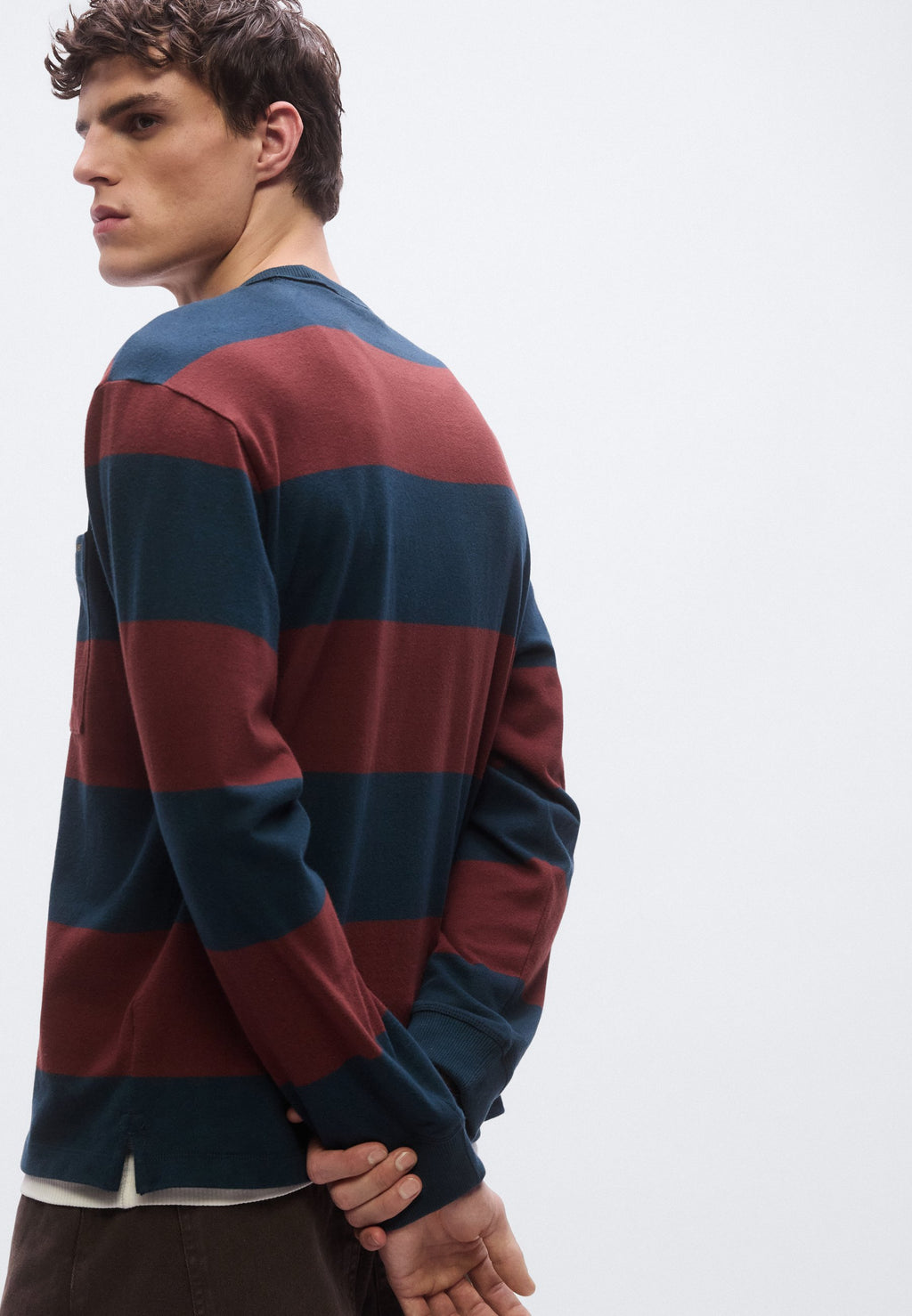 Calvin Klein Jeans STRIPE POCKET TEE