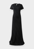 Proenza Schouler White Label DELPHINE DRESS STRIPE FLOU