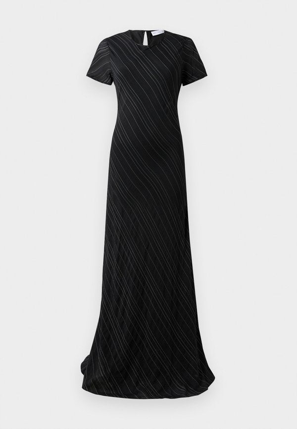 Proenza Schouler White Label DELPHINE DRESS STRIPE FLOU