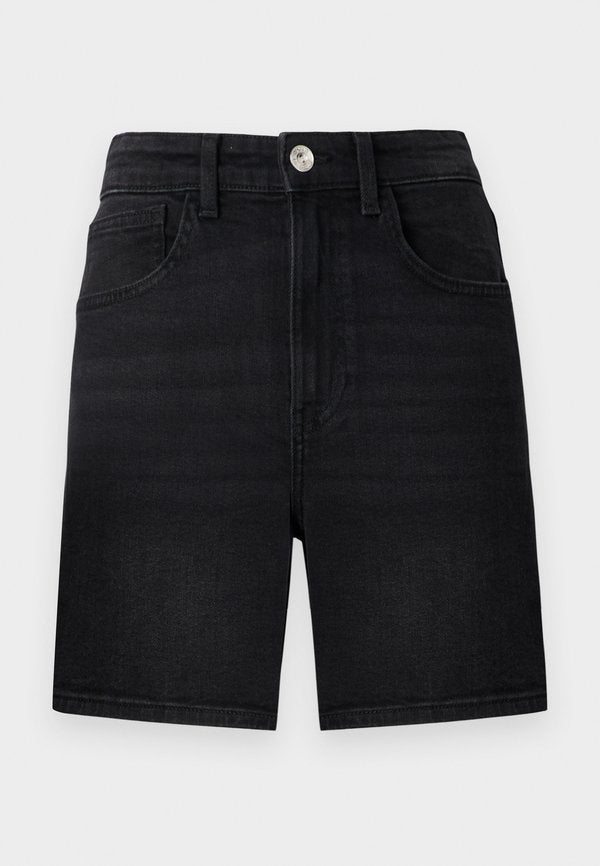 ONLY ONLHANNAH - Denim shorts - washed black