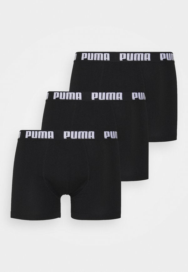 Puma MEN EVERYDAY 3 PACK - Trunks - black