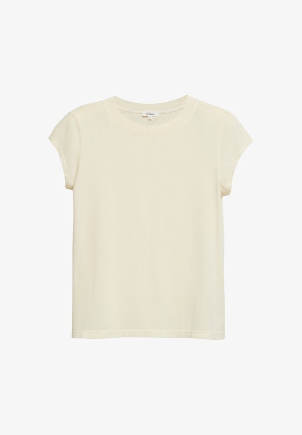 s.Oliver T-SHIRT - Basic T-shirt - helles beige