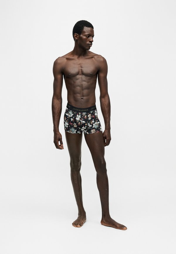 Jack & Jones JACFLOWER 3 PACK - Trunks - black