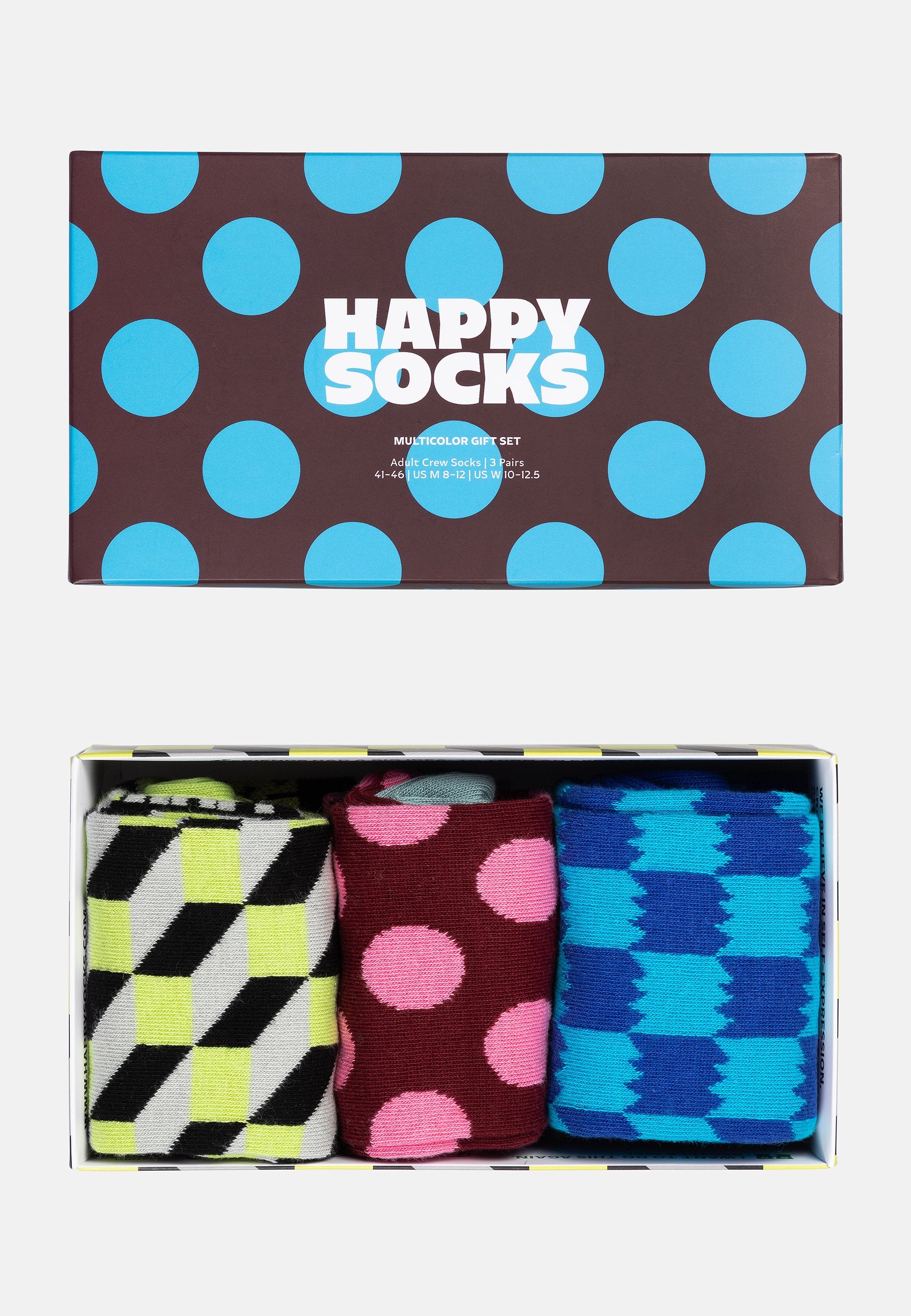 Happy Socks GIFT SET UNISEX 3 PACK