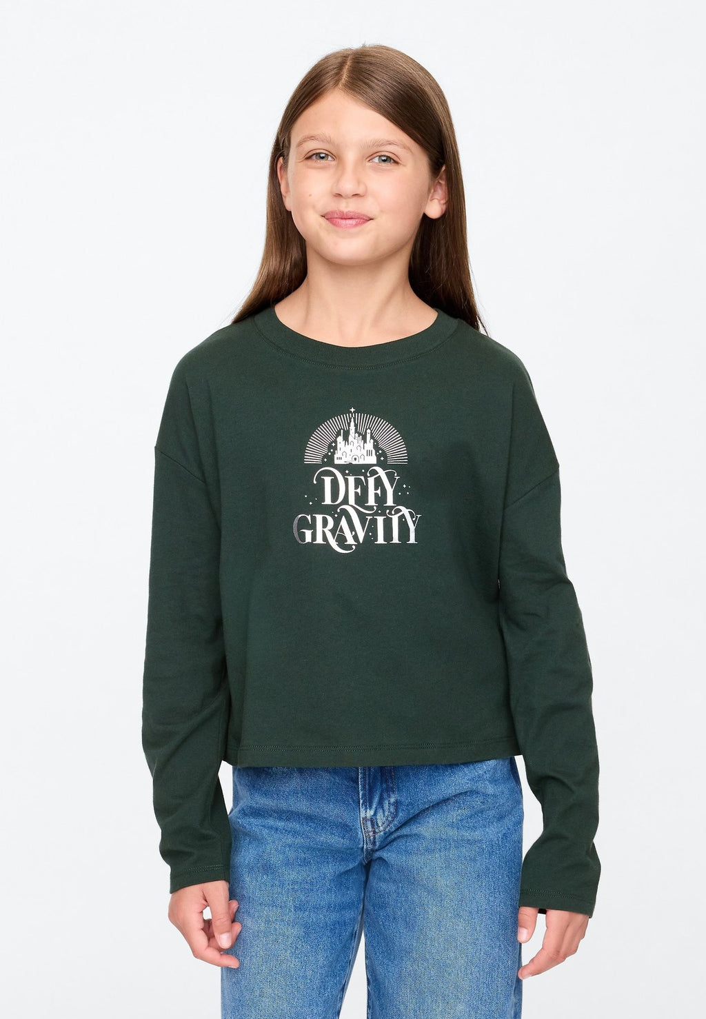 GAP WIC X GAP LS BOXY BTTR GRPH GIRLS