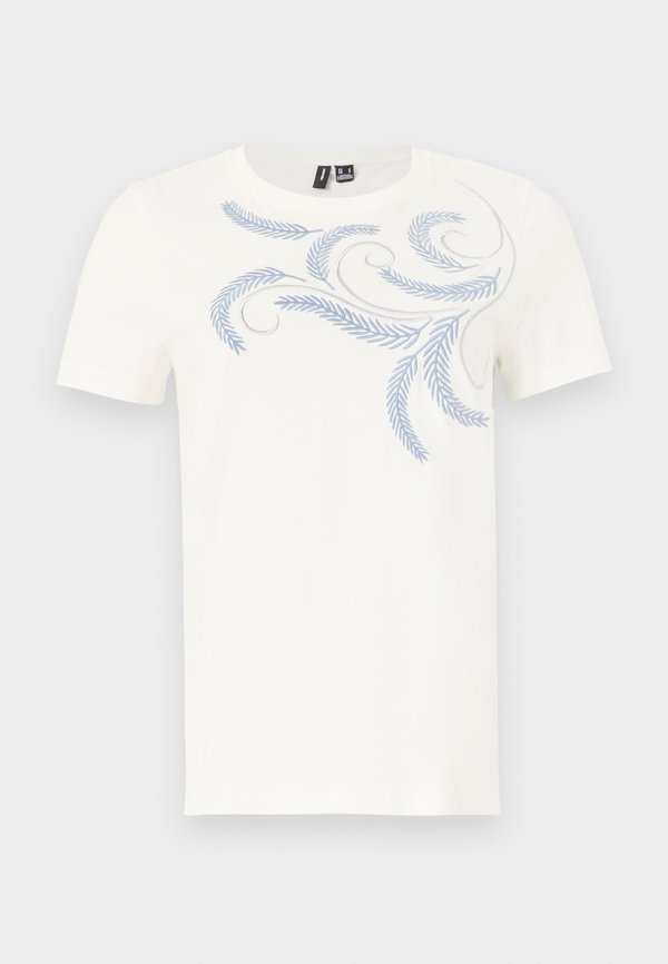 Vero Moda VMGLOW FRANCIS  - Print T-shirt - snow white
