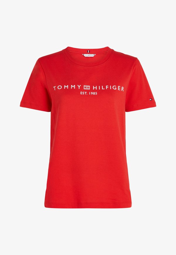 Tommy Hilfiger REG CORP LOGO  - Print T-shirt - fireworks