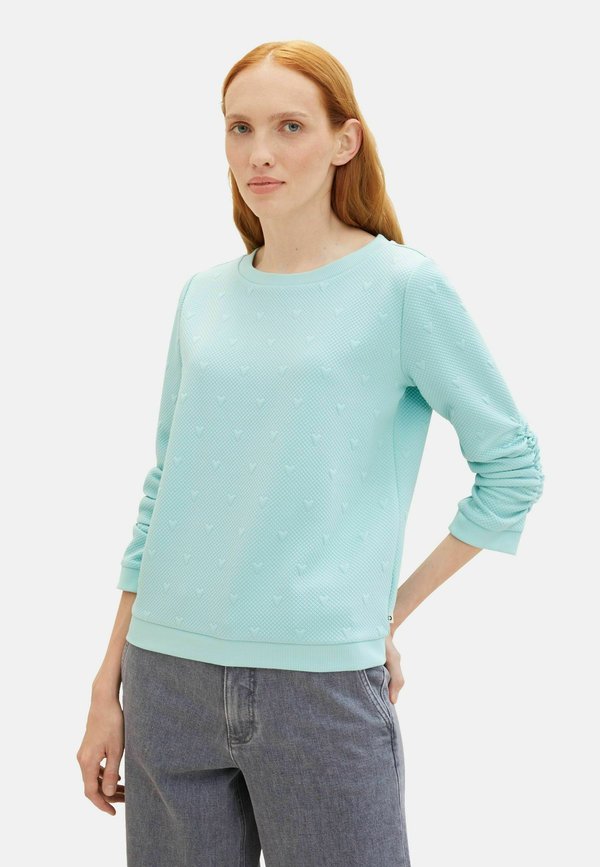 TOM TAILOR Sweatshirt - hellgrün
