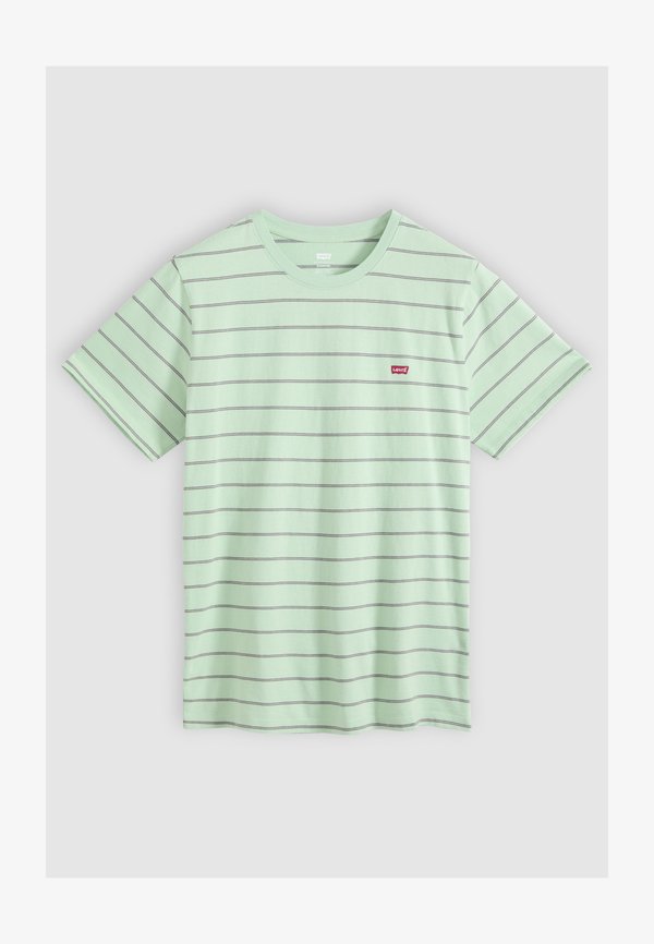 Levi's® ORIGINAL TEE - Basic T-shirt - cameo green/white