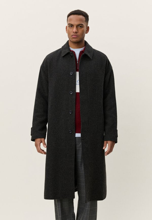 Les Deux MATEO HOUNDSTOOTH WOOL COAT