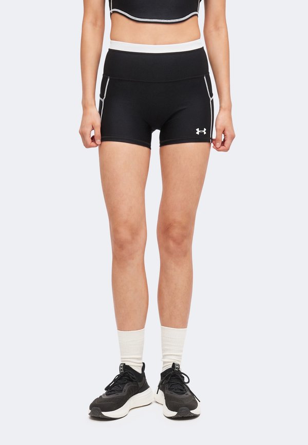 Under Armour HEATGEAR - Leggings - black/white