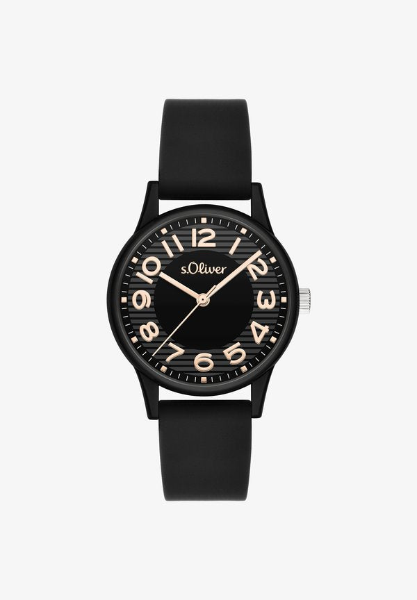 s.Oliver Watch - schwarz