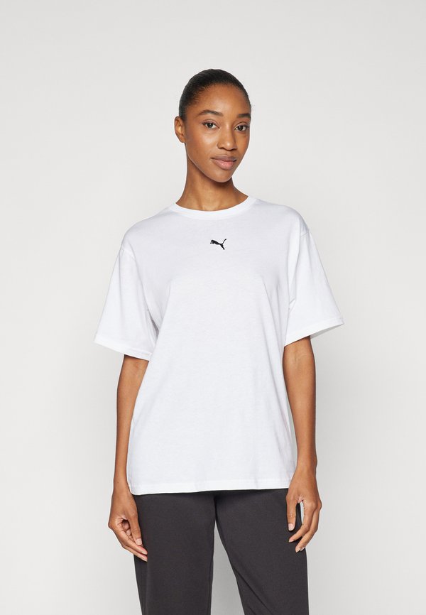 Puma RELAXED FIT - Basic T-shirt - white