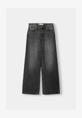 Bershka BOYFRIEND - Relaxed fit jeans - mottled dark grey