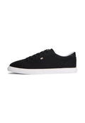 LOW PROFILE CANVAS LACE-UP TRAINERS Media 1