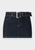 ONLY Denim ONLWAUW Denim Mini - Mini skirt - dark blue denim