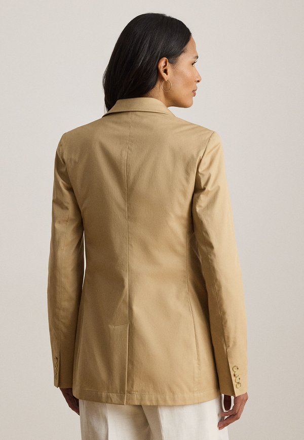 Lauren Ralph Lauren DOUBLE-BREASTED COTTON TWILL BLAZER