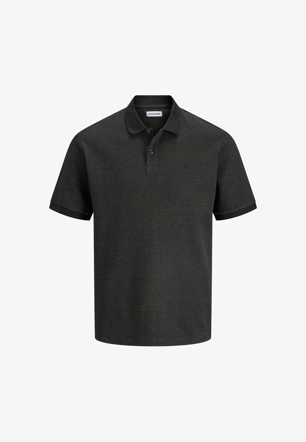 Jack & Jones POLO NECK POLO NECK - Polo shirt - black