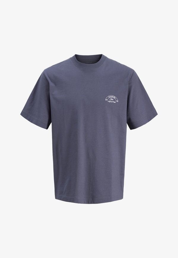 Jack & Jones JORMONTAUK TEE - Print T-shirt - odyssey gray