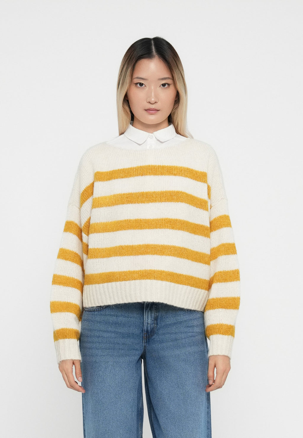 ONLY ONLAYA LIFE L/S BOATNECK CC KNT