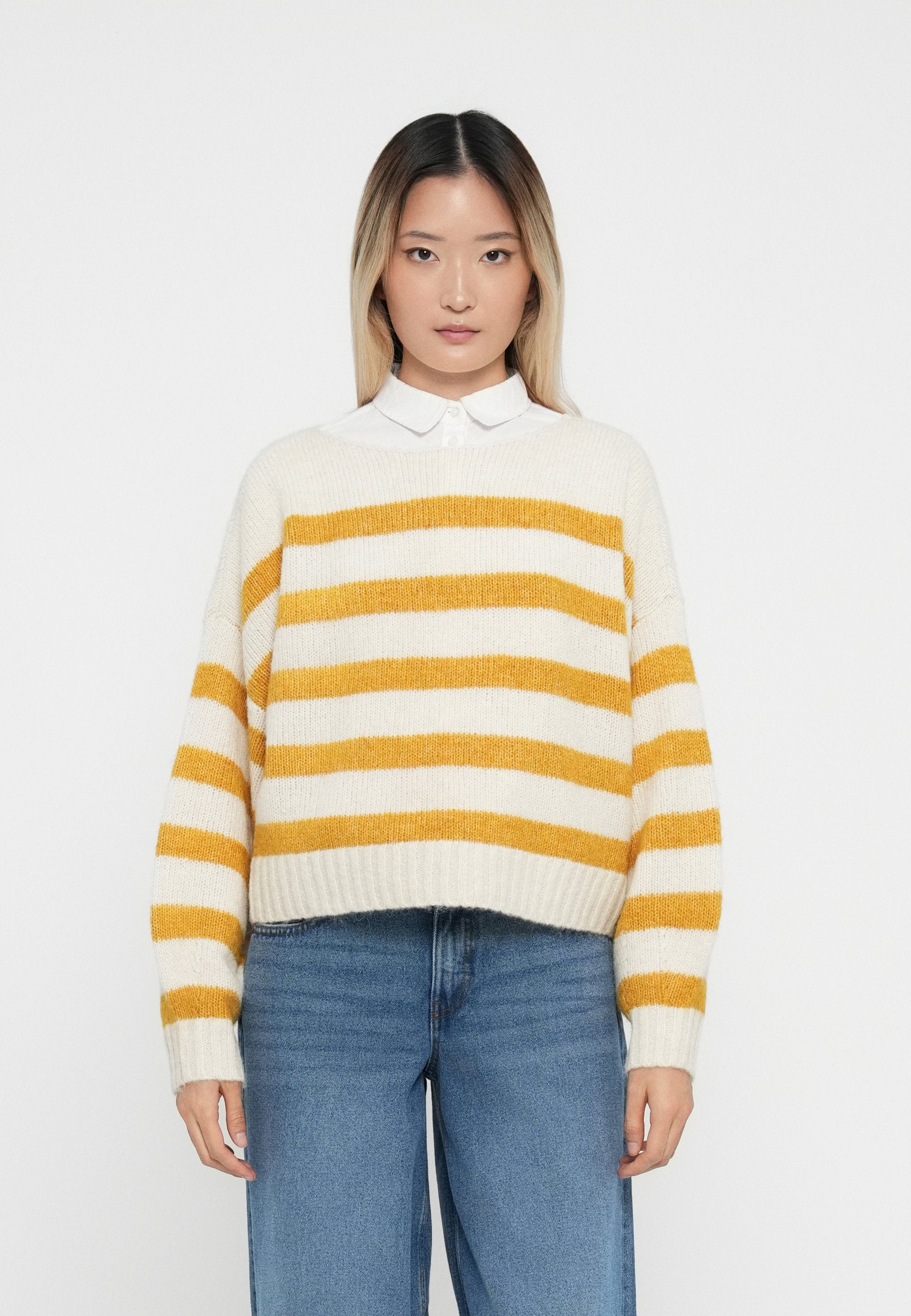 ONLY ONLAYA LIFE L/S BOATNECK CC KNT