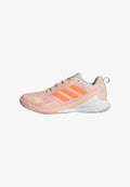 adidas Performance ADIDAS PERFORMANCE NOVAFLIGHT 2 INDOOR SHOES - Volleyball shoes - blush pink   lucid orange   cloud white