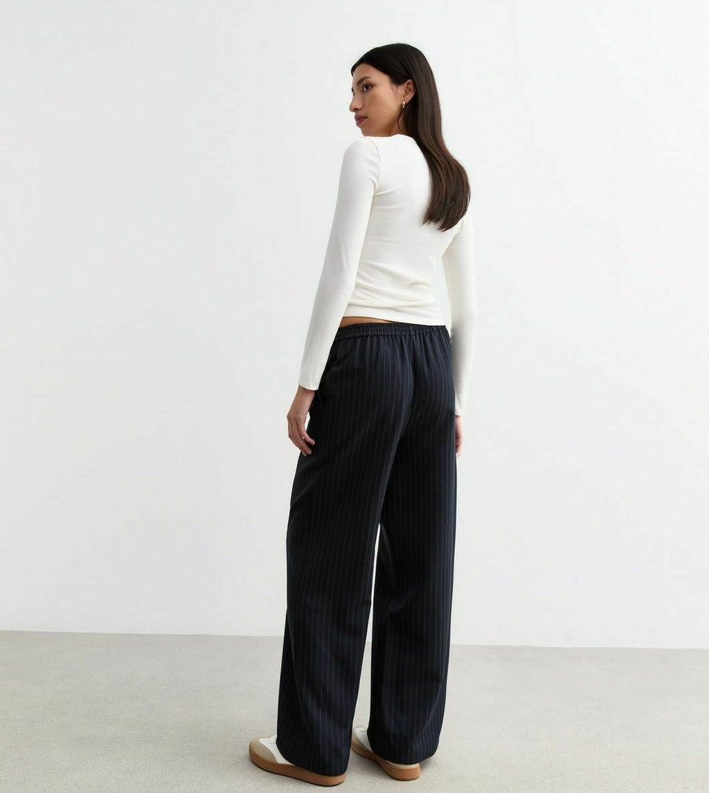 New Look PINSTRIPE WIDE LEG