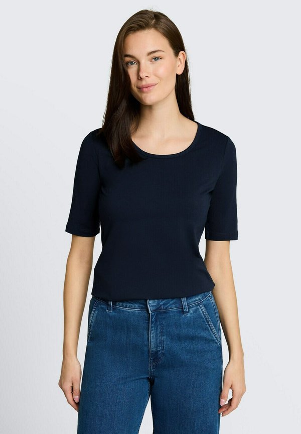TOM TAILOR TOM TAILOR T-SHIRT BASIC T-SHIRT MIT RUNDHALSAUSSCHNITT - Basic T-shirt - sky captain blue