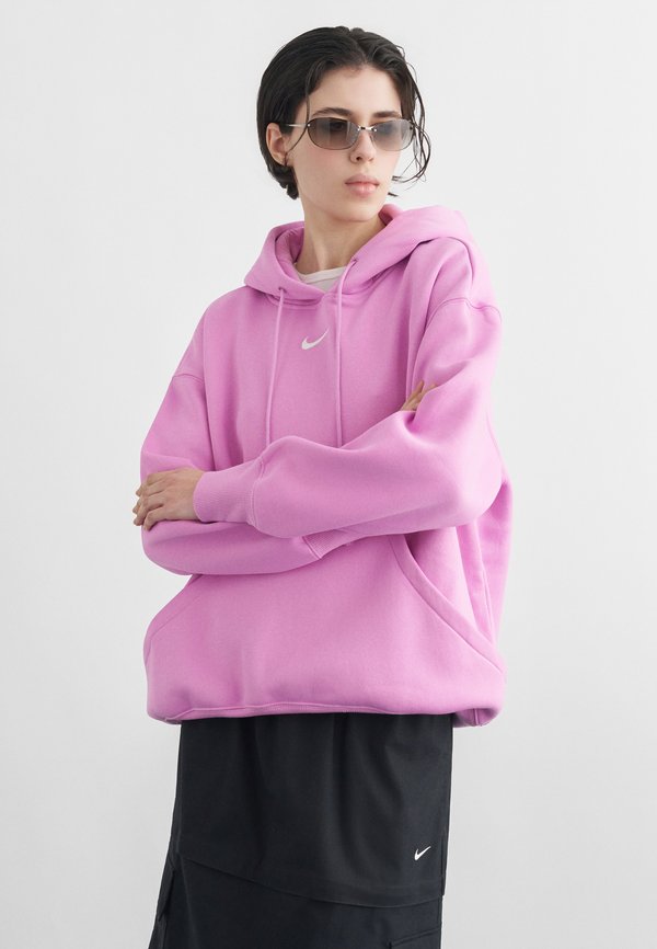 Nike Sportswear HOODIE - Hoodie - light magenta/sail