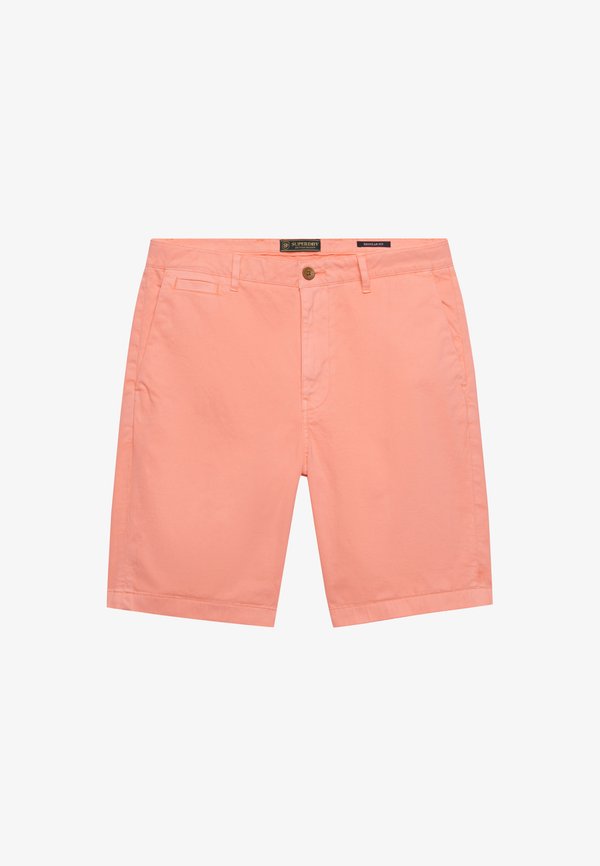 Superdry & Co SUPERDRY PREMIUM REGULAR CHINO SHORTS.. - Shorts - torch flame orange