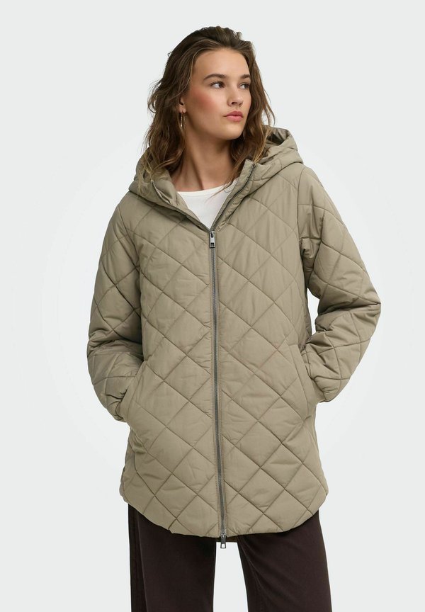 ONLY QUILTED JACKET ONLNEWJULIET QUILTED JACKET - Winter coat - walnut