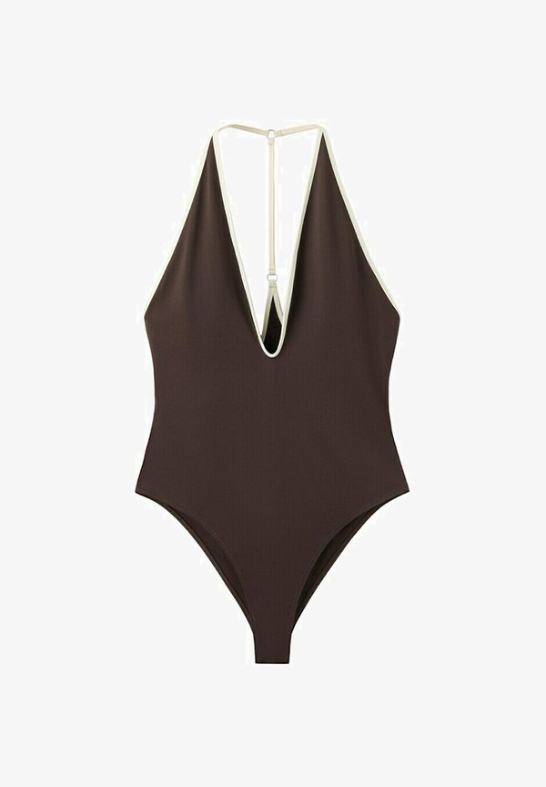 Mango ADULT - Swimsuit - brown
