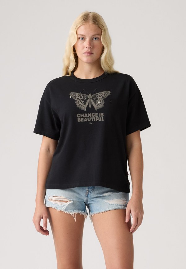 Levi's® VINTAGE TEE - Print T-shirt - anthracite