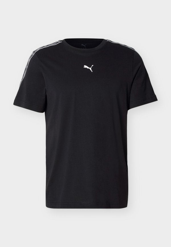 Puma ESS TAPE TEE - Print T-shirt - black