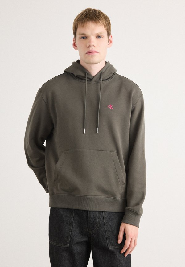 Calvin Klein Jeans LS EU 350 MONOGRAM - Hoodie - beluga
