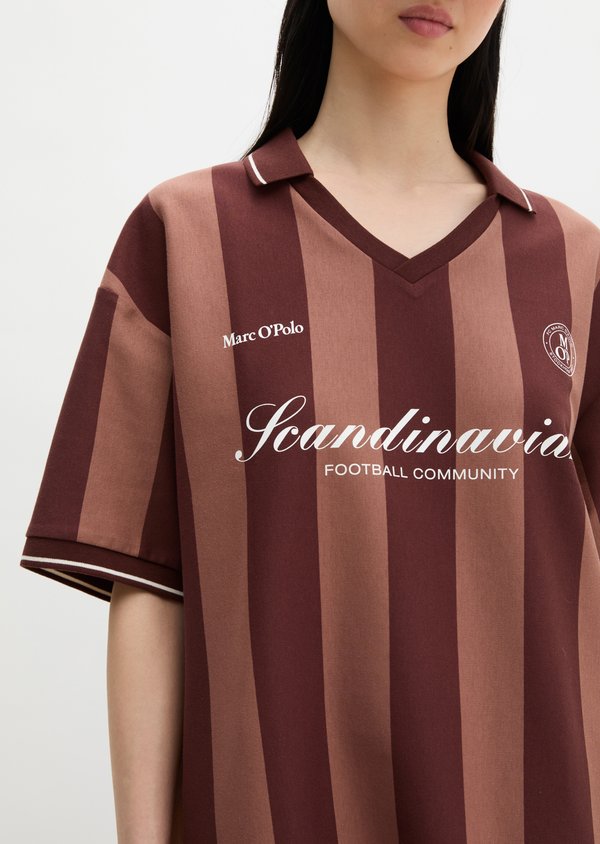 Marc O'Polo CLUB '67 FOOTBALL TRIKOT DRESS STRIPED