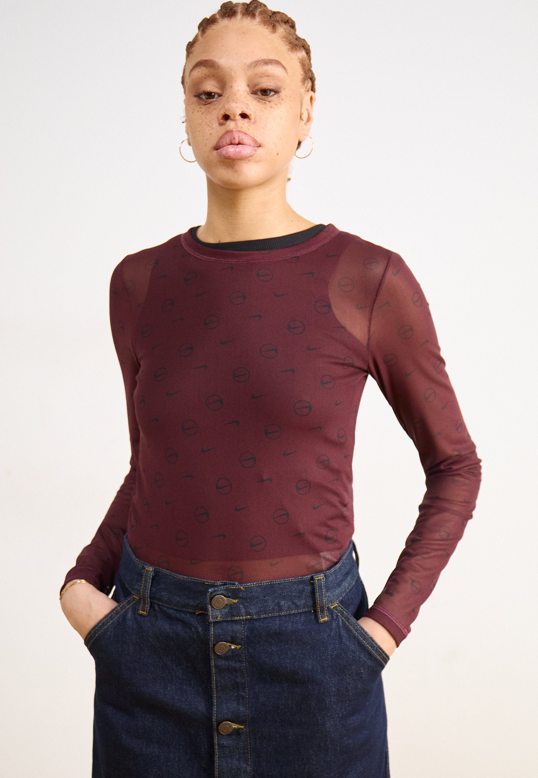 Nike Sportswear SHEER TOP