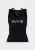 Nike Performance ONE TANK - Top - black/university red/white