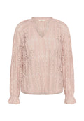 Cream CRTULLY V-NECK