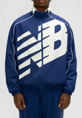 New Balance BASKETBALL OVERSIZED PRINT WOVEN JACKET - Light jacket - inkwell