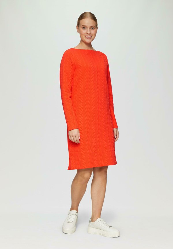 s.Oliver Jumper dress - orange