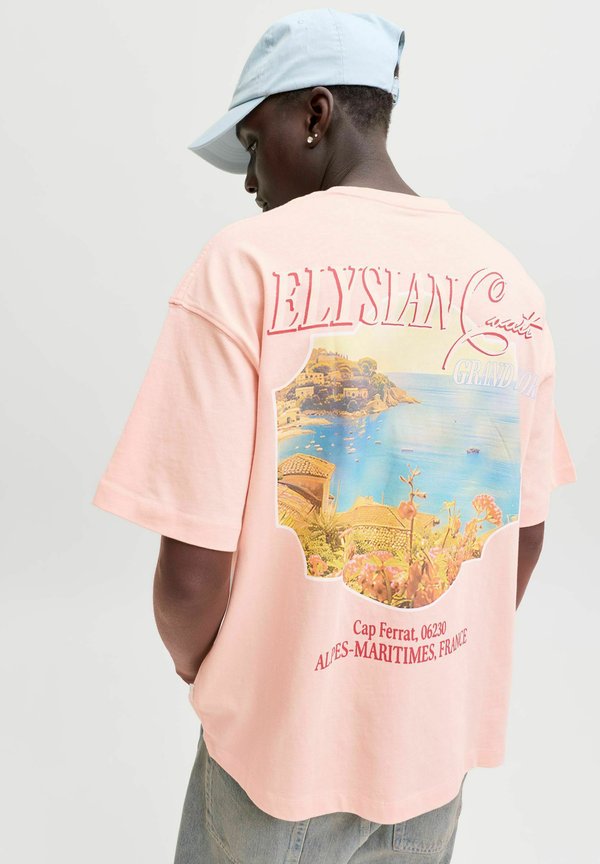Jack & Jones T- - Print T-shirt - Pink