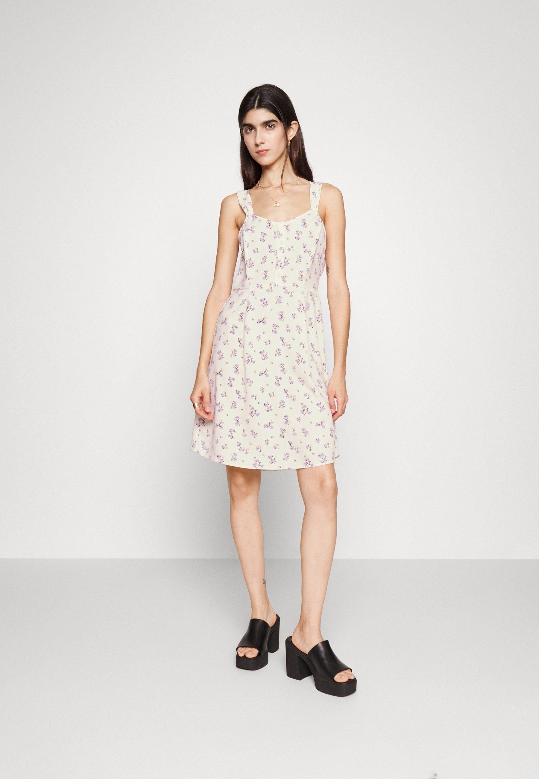 ONLY ONLRUBY BUTTON SINGLET DRESS