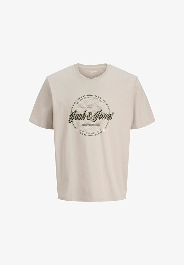 Jack & Jones Plus Size - Print T-shirt - moonbeam