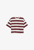 s.Oliver T-SHIRT - Print T-shirt - bordeaux