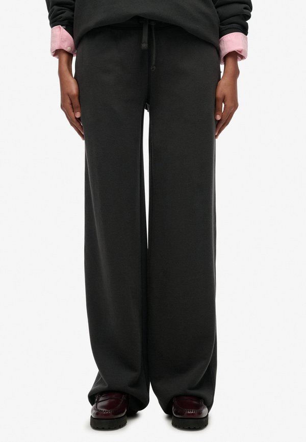 Superdry & Co STUDIOS JOGGERS - Tracksuit bottoms - washed black