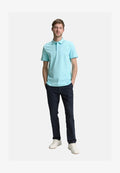 TOM TAILOR KURZARM - Polo shirt - türkis